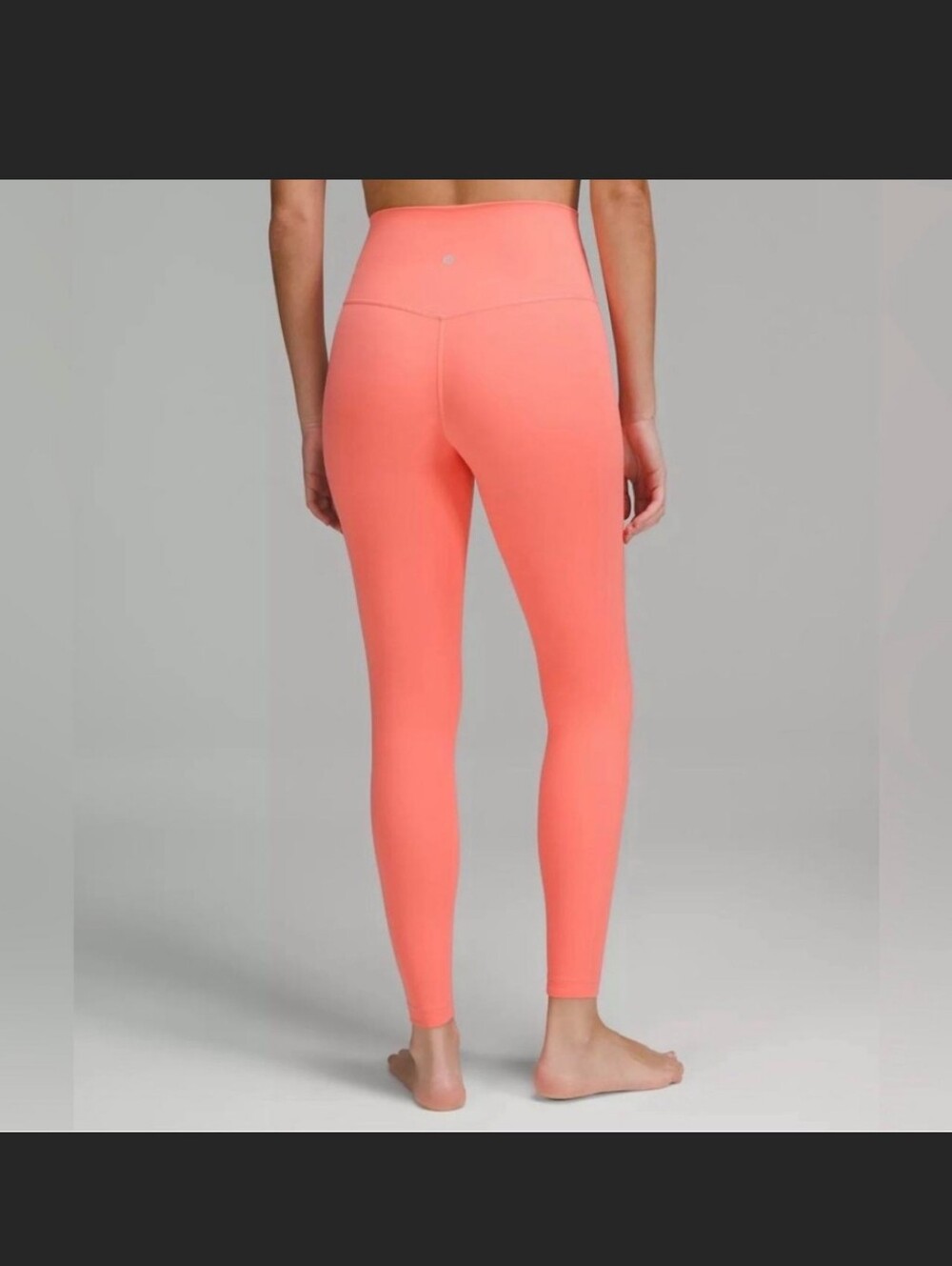 Lululemon Coral Orange Leggings Size 6